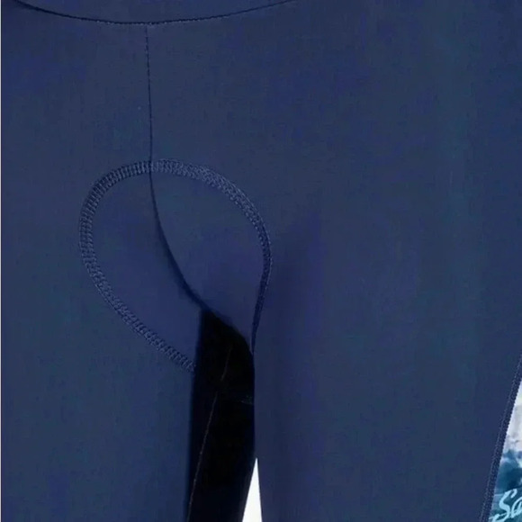 Antic Bike Cycling Shorts, 4D Padded,Quick Dry, Breathable, Hip Pocket - Navy - Picture 3 of 16